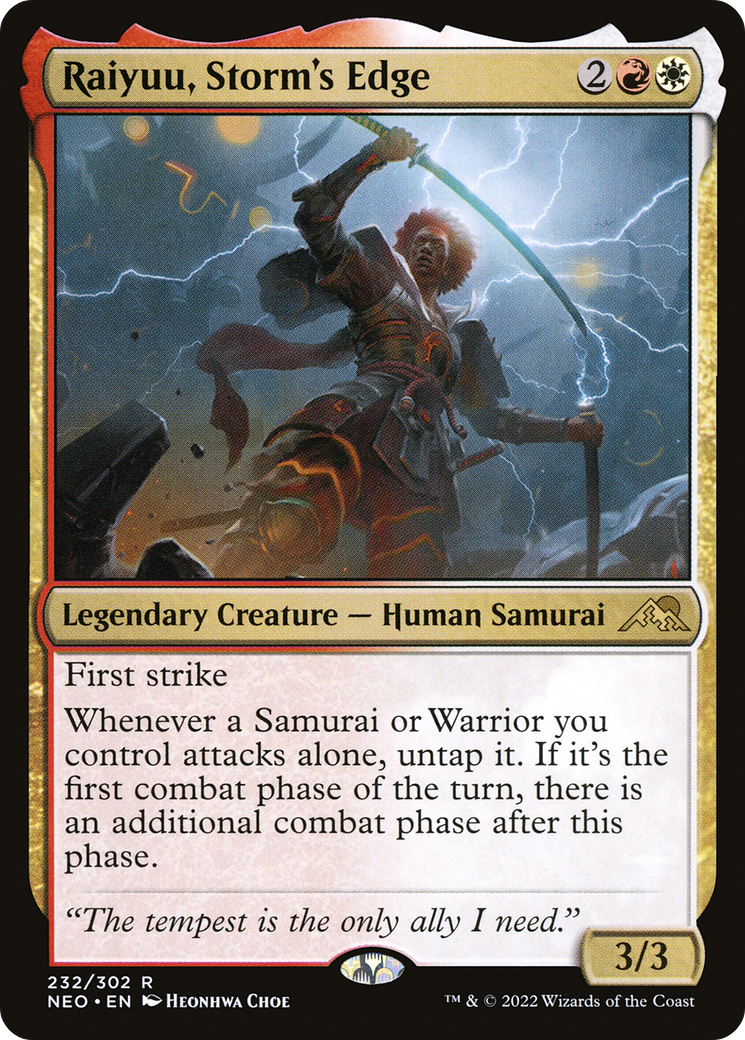 Raiyuu, Storm's Edge [NEO - 232]