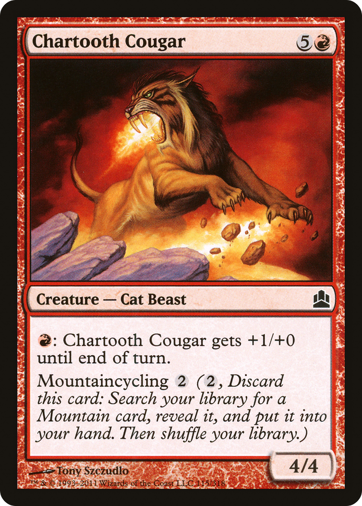 Chartooth Cougar [CMD - 115]
