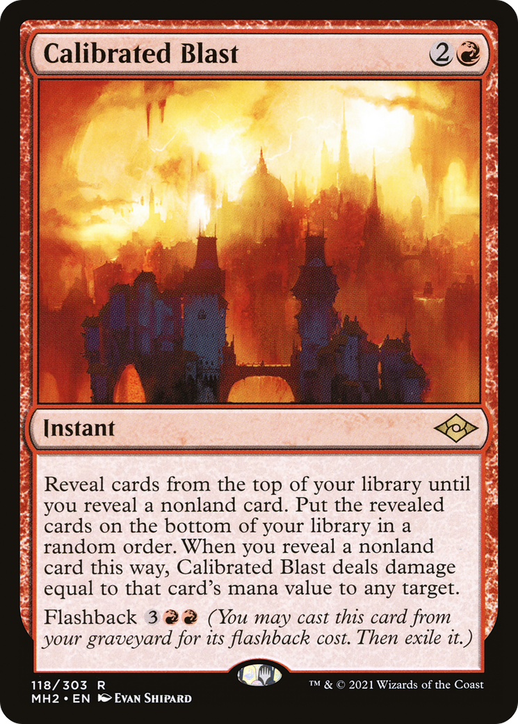 Calibrated Blast [MH2 - 118]