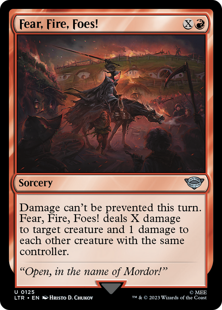 Fear, Fire, Foes! [LTR - 125]
