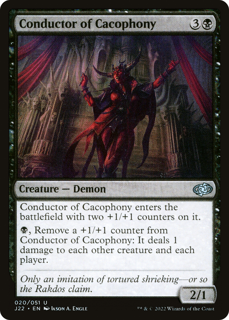 Conductor of Cacophony [J22 - 20]