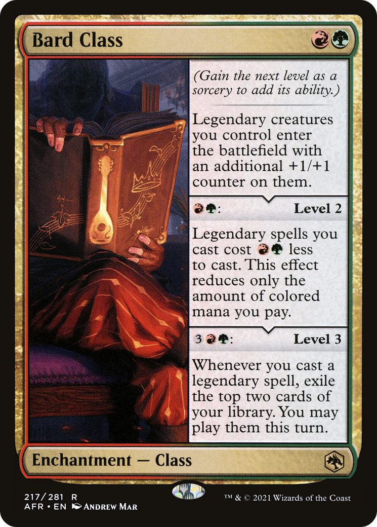 Bard Class [AFR - 217]