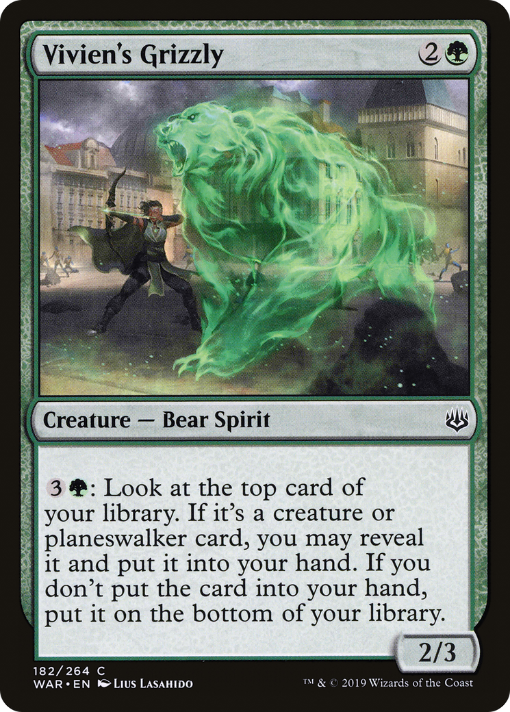 Vivien's Grizzly [WAR - 182]