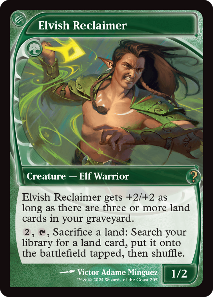 Elvish Reclaimer (Future Sight) [MB2 - 205]