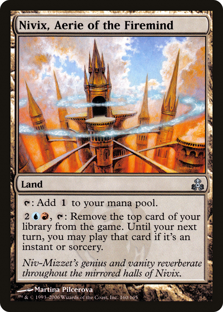 Nivix, Aerie of the Firemind [GPT - 160]