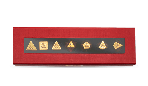 Ultra PRO: Heavy Metal RPG Dice Set (50th Anniversary)