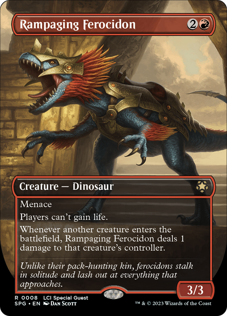 Rampaging Ferocidon (Borderless) [SPG - 8]