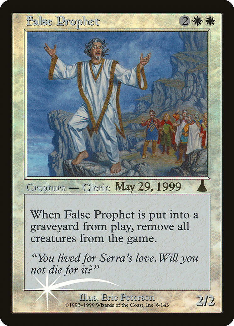 False Prophet [PRE - 6]