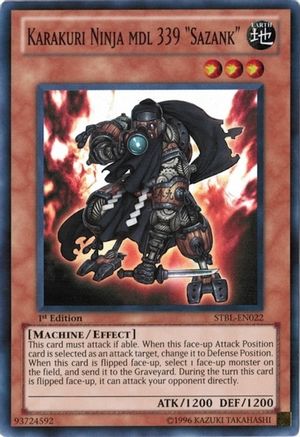Karakuri Ninja mdl 339 "Sazank" [STBL - STBL-EN022]