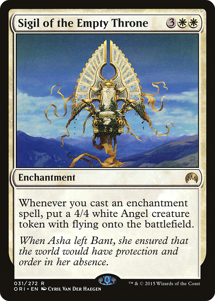 Sigil of the Empty Throne [ORI - 31]