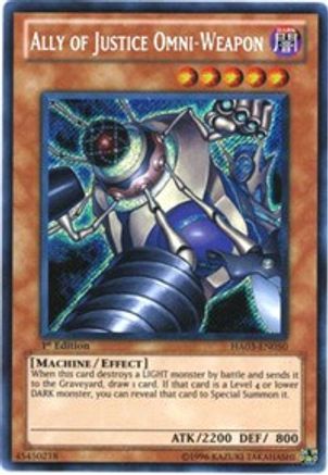 Ally of Justice Omni-Weapon (HA03-EN050) - Hidden Arsenal 3 Unlimited