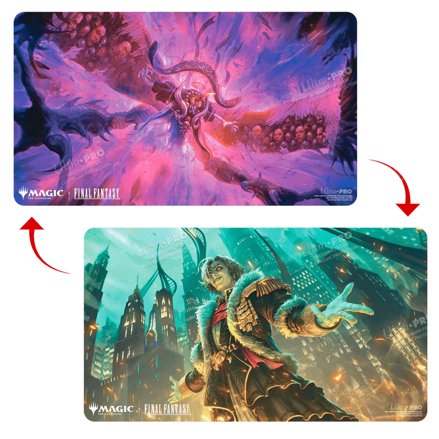 Magic: The Gathering®—FINAL FANTASY™ Emet-Selch, Unsundered / Hades, Sorcerer of Eld Double-Sided Playmat