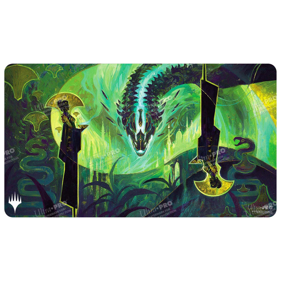 Playmat: MTG- Tarkir Dragonstorm-  Emergent Ultimatum Playmat
