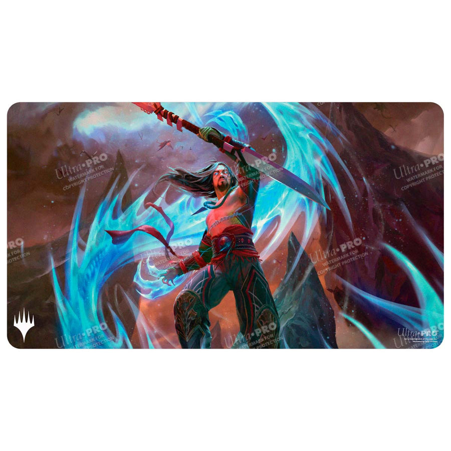 Playmat: MTG- Tarkir Dragonstorm- Sarkhan, Dragon Ascendant