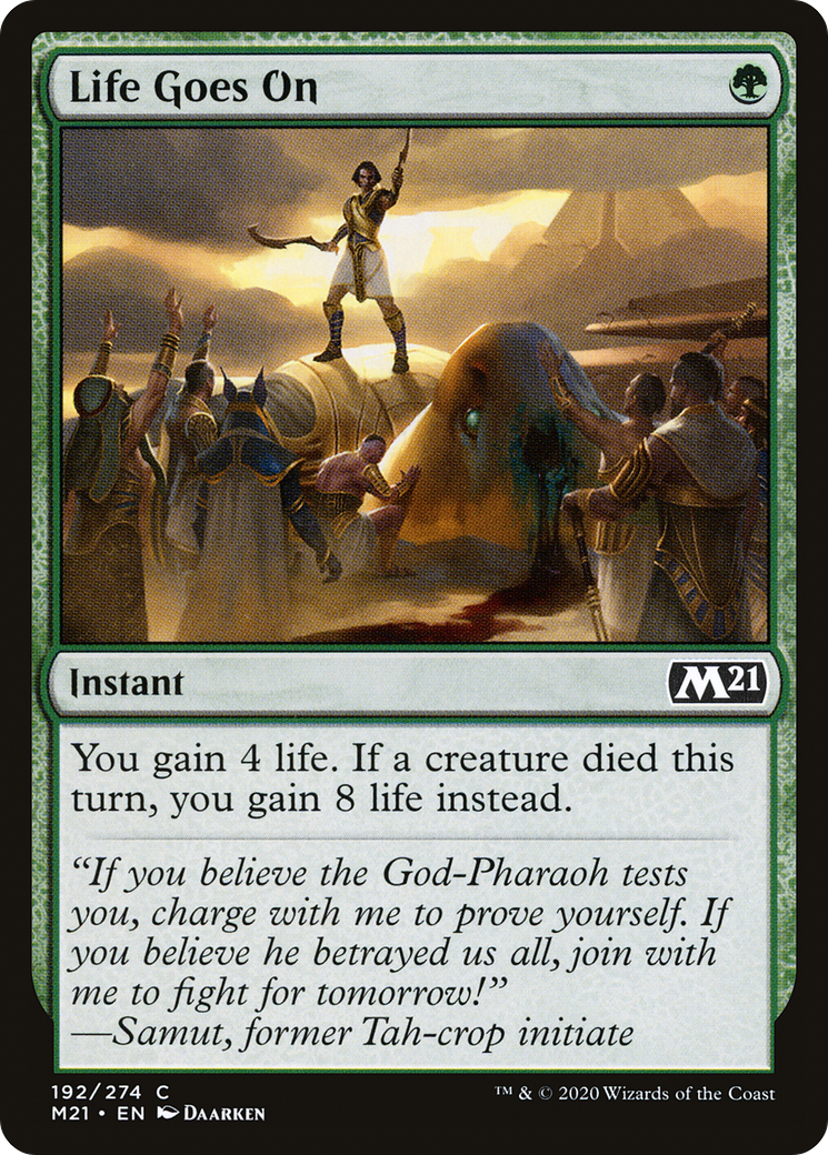 Life Goes On [M21 - 192]