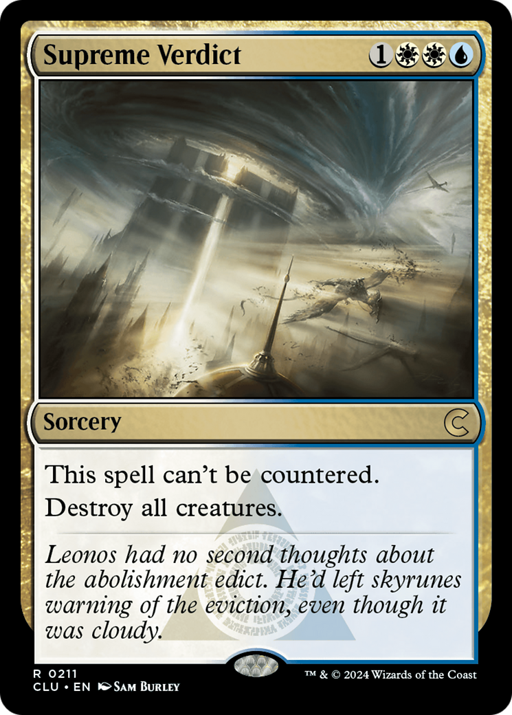 Supreme Verdict [CLU - 211]