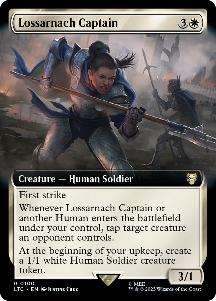 Lossarnach Captain (Extended Art) [LTC - 100]