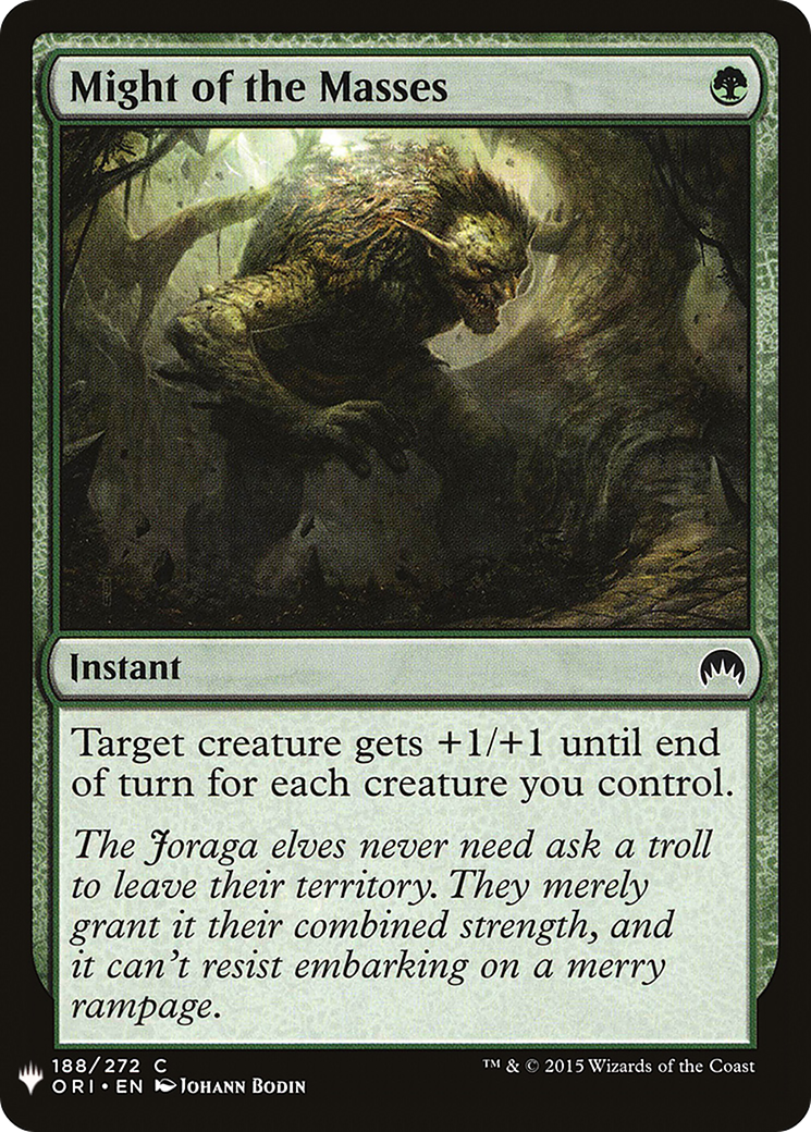 Might of the Masses [LIST - 188]