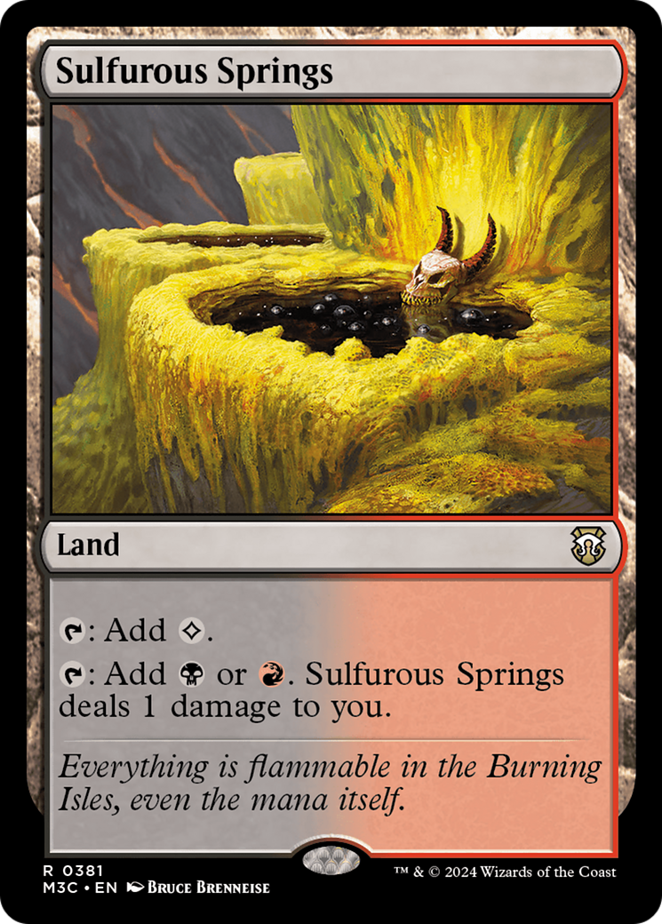 Sulfurous Springs [M3C - 381]