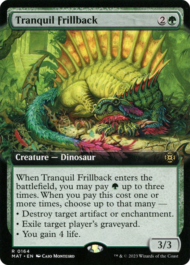 Tranquil Frillback (Extended Art) [MAT - 164]