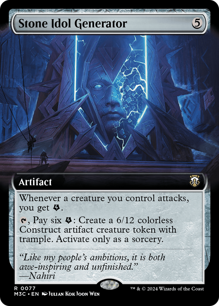 Stone Idol Generator (Extended Art) [M3C - 77]