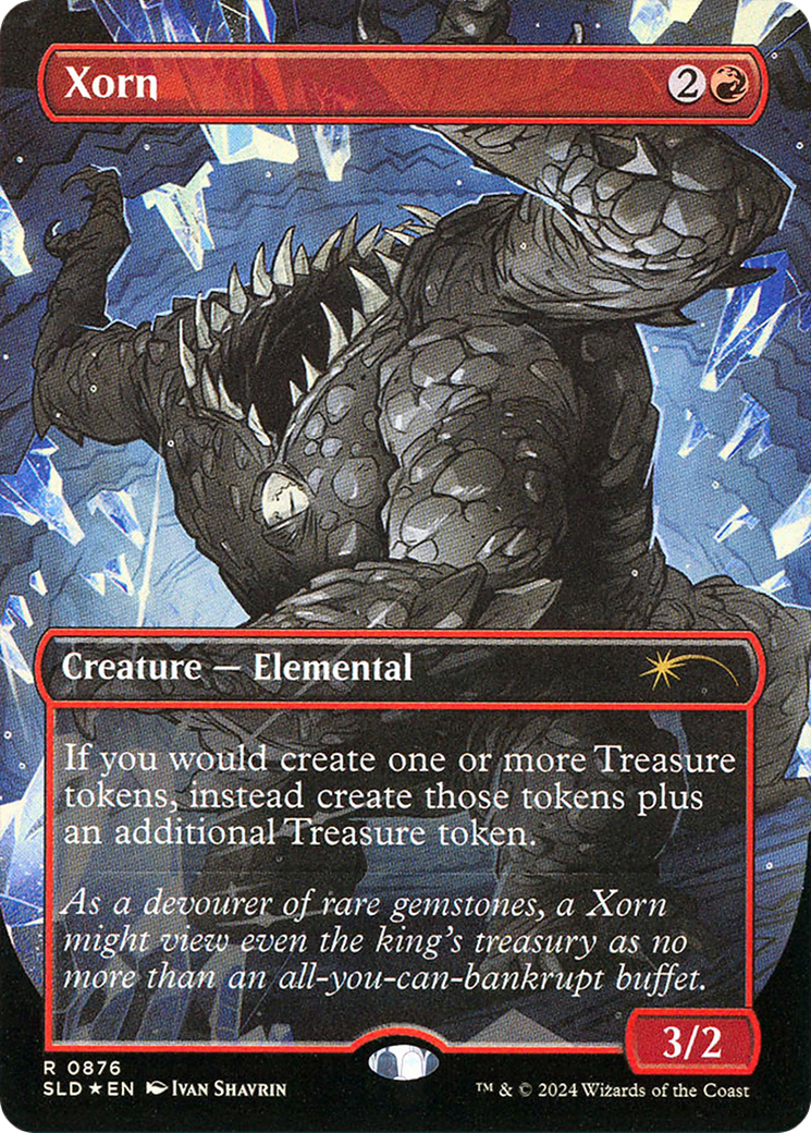 Xorn (SLD-876) - Secret Lair Drop (Borderless) Foil