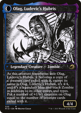 Ludevic, Necrogenius (Showcase) (MID-320) - Innistrad: Midnight Hunt: (Showcase, Double Faced Transform) Foil