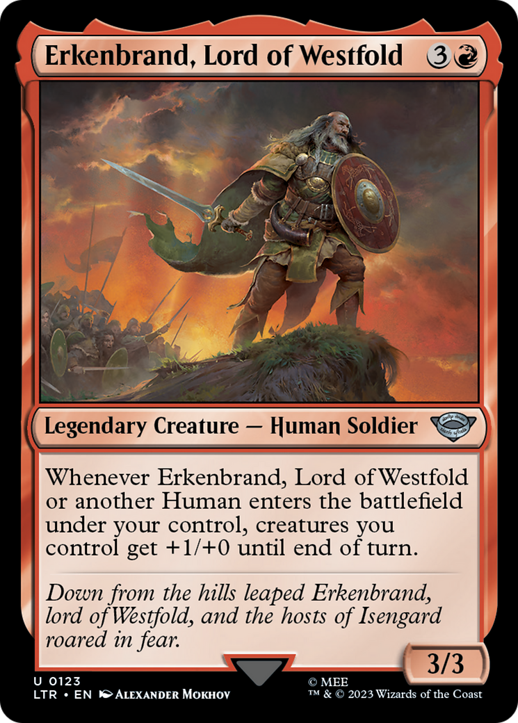 Erkenbrand, Lord of Westfold [LTR - 123]