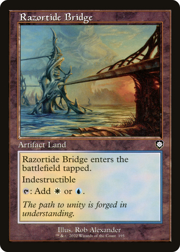 Razortide Bridge (Retro Frame) [BRC - 195]