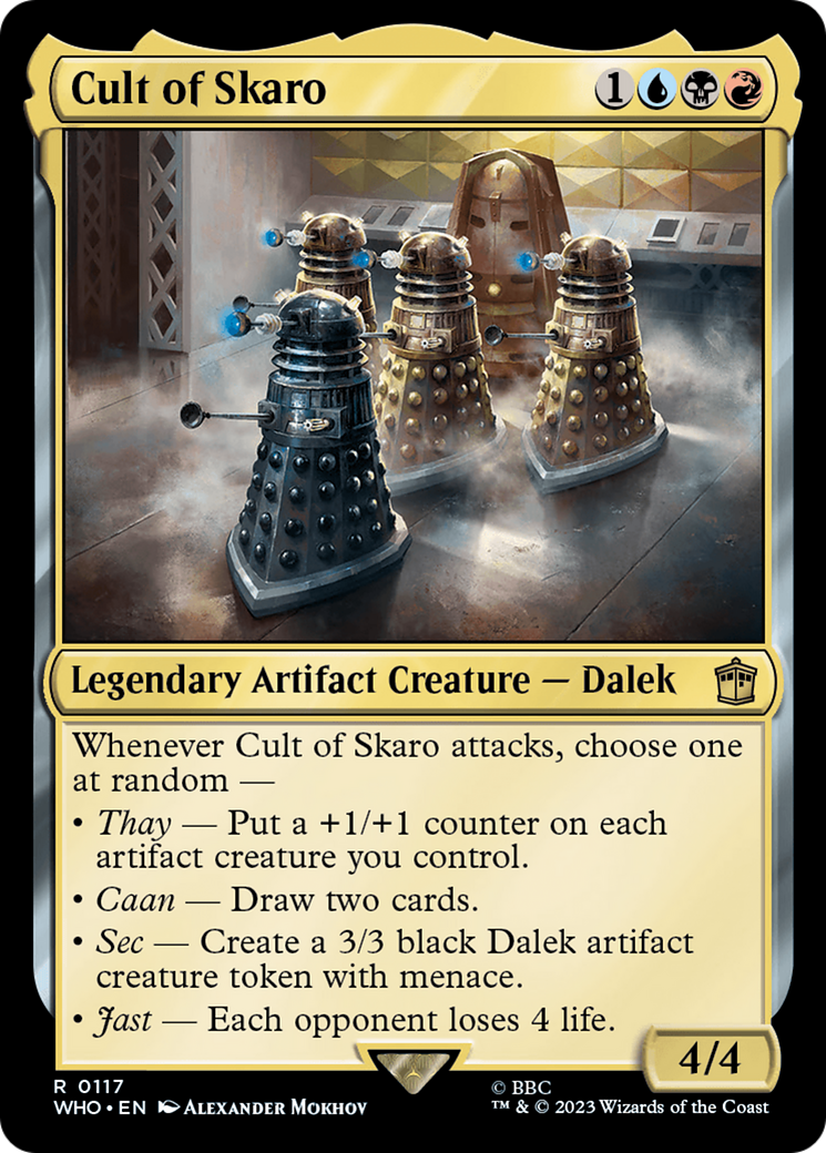 Cult of Skaro [WHO - 117]