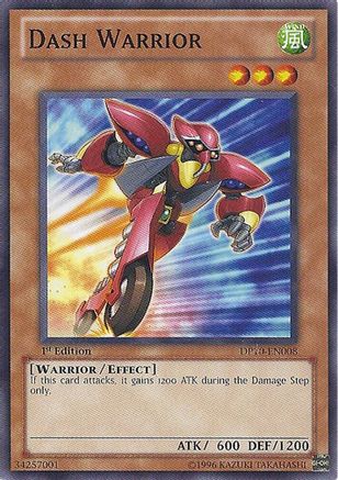 Dash Warrior (DP10-EN008) - Duelist Pack 10: Yusei 3 1st Edition