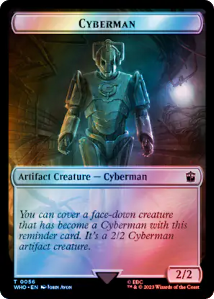 Cyberman (TWHO-056) - Doctor Who Tokens Foil