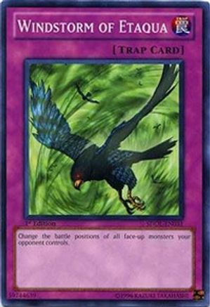 Windstorm of Etaqua (SDDL-EN031) - Structure Deck: Dragunity Legion Unlimited