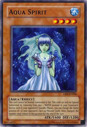 Aqua Spirit (DB2-EN006) - Dark Beginning 2 Unlimited
