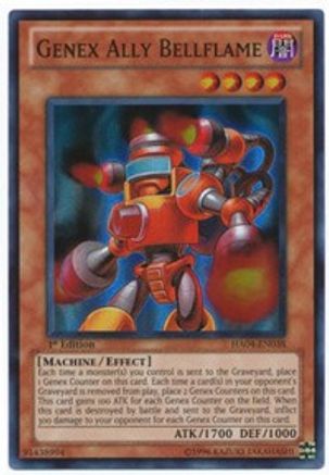 Genex Ally Bellflame (HA04-EN038) - Hidden Arsenal 4 Unlimited