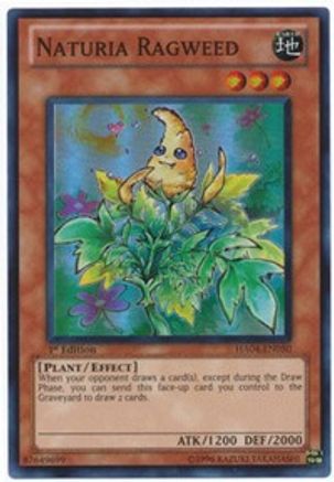 Naturia Ragweed (HA04-EN050) - Hidden Arsenal 4 1st Edition