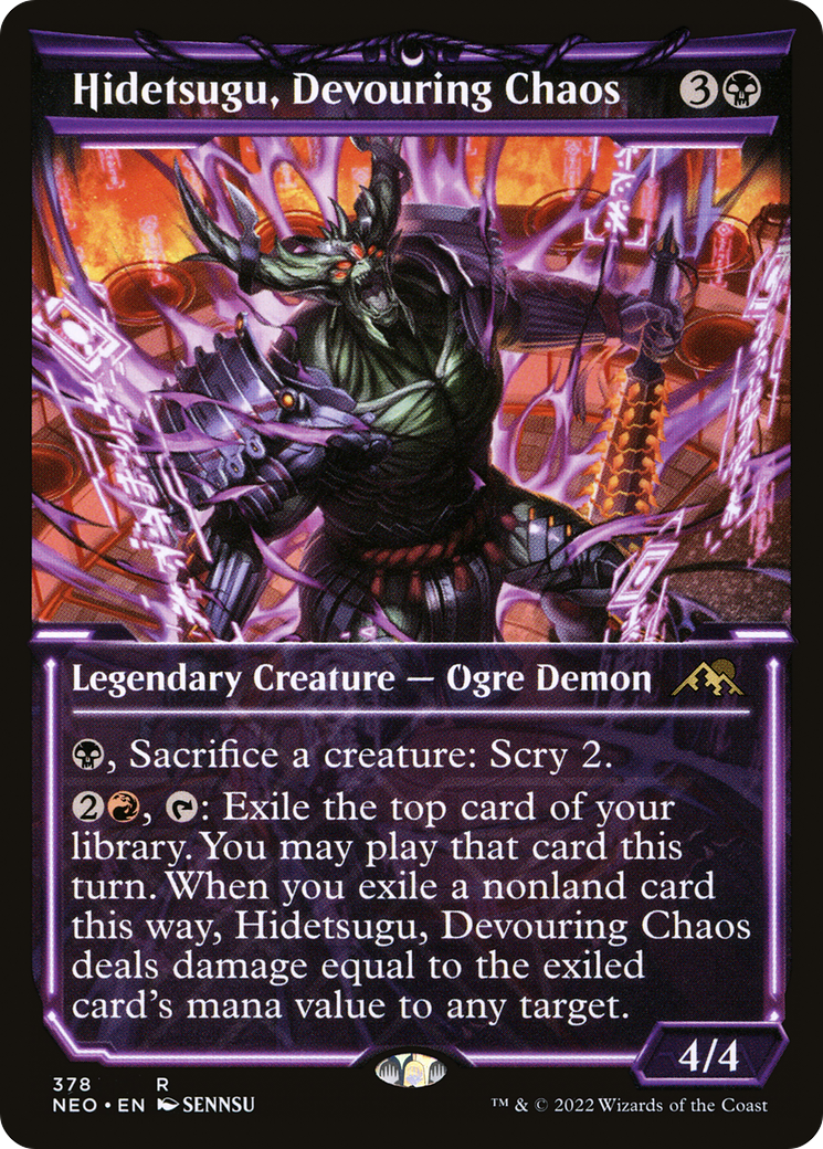 Hidetsugu, Devouring Chaos (Showcase) [NEO - 378]