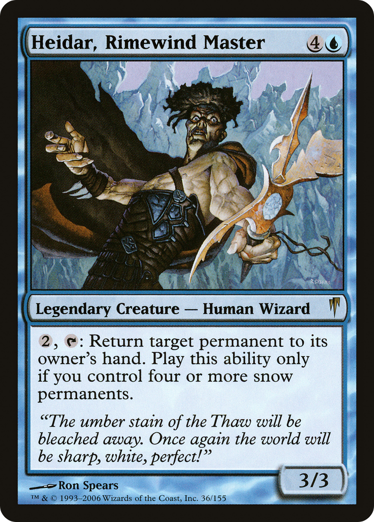 Heidar, Rimewind Master [CSP - 36]
