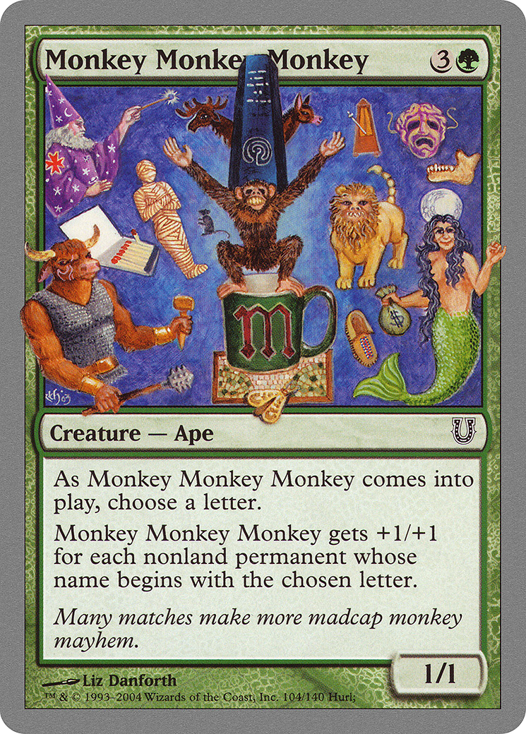 Monkey Monkey Monkey [UNH - 104]