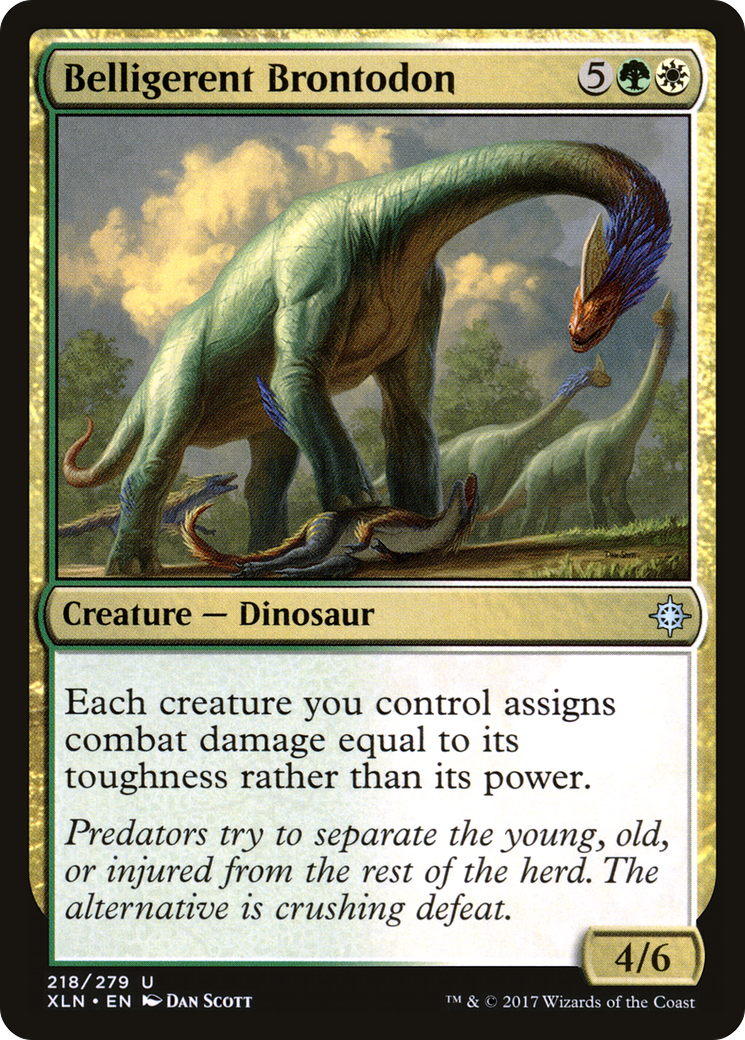 Belligerent Brontodon [XLN - 218]