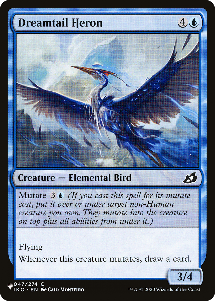 Dreamtail Heron (LIST-047/274) - The List