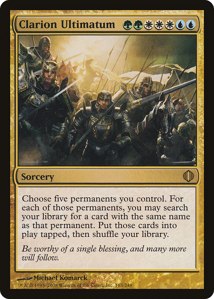 Clarion Ultimatum [ALA - 163]