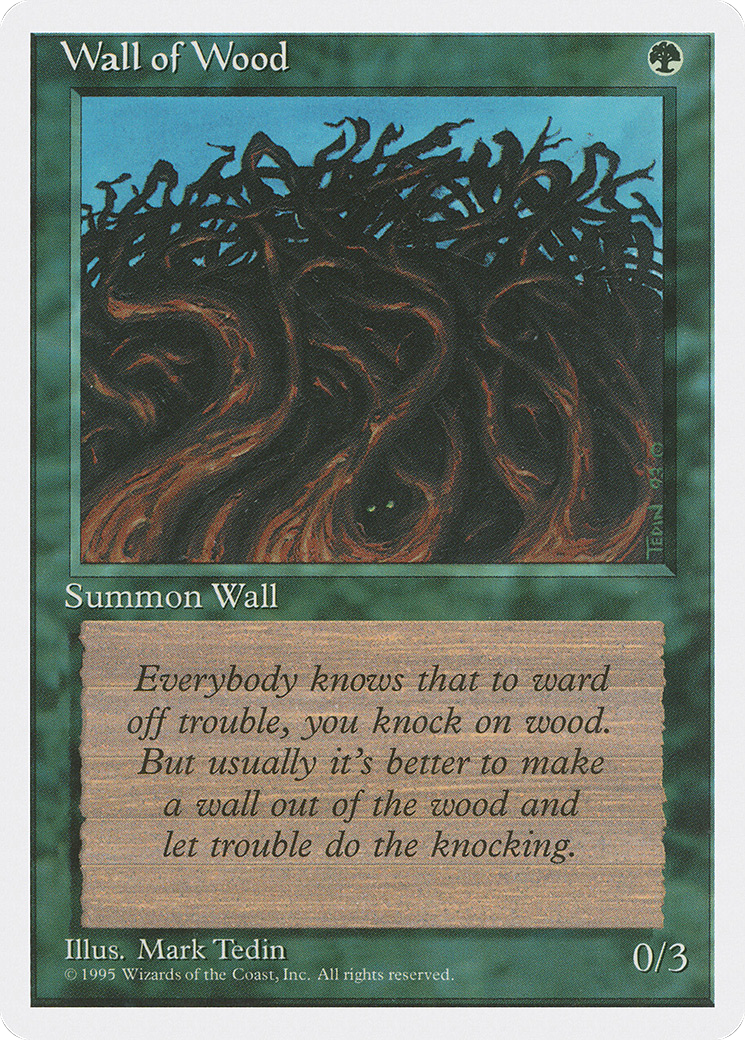 Wall of Wood [4ED - N/A]
