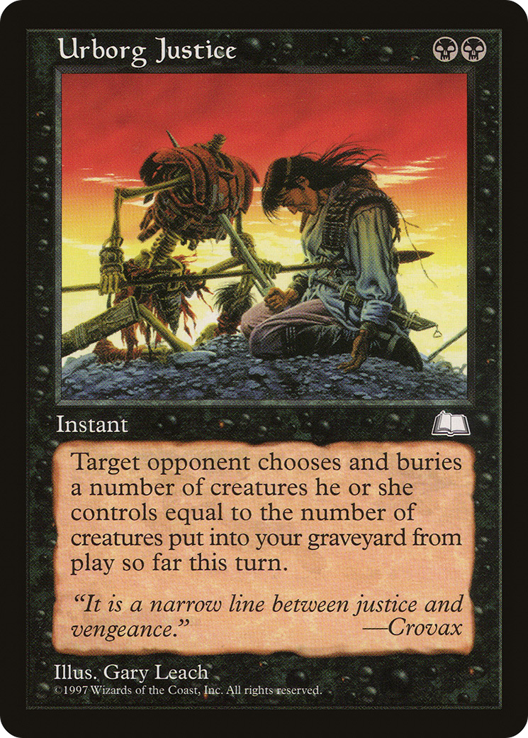 Urborg Justice [WTH - N/A]