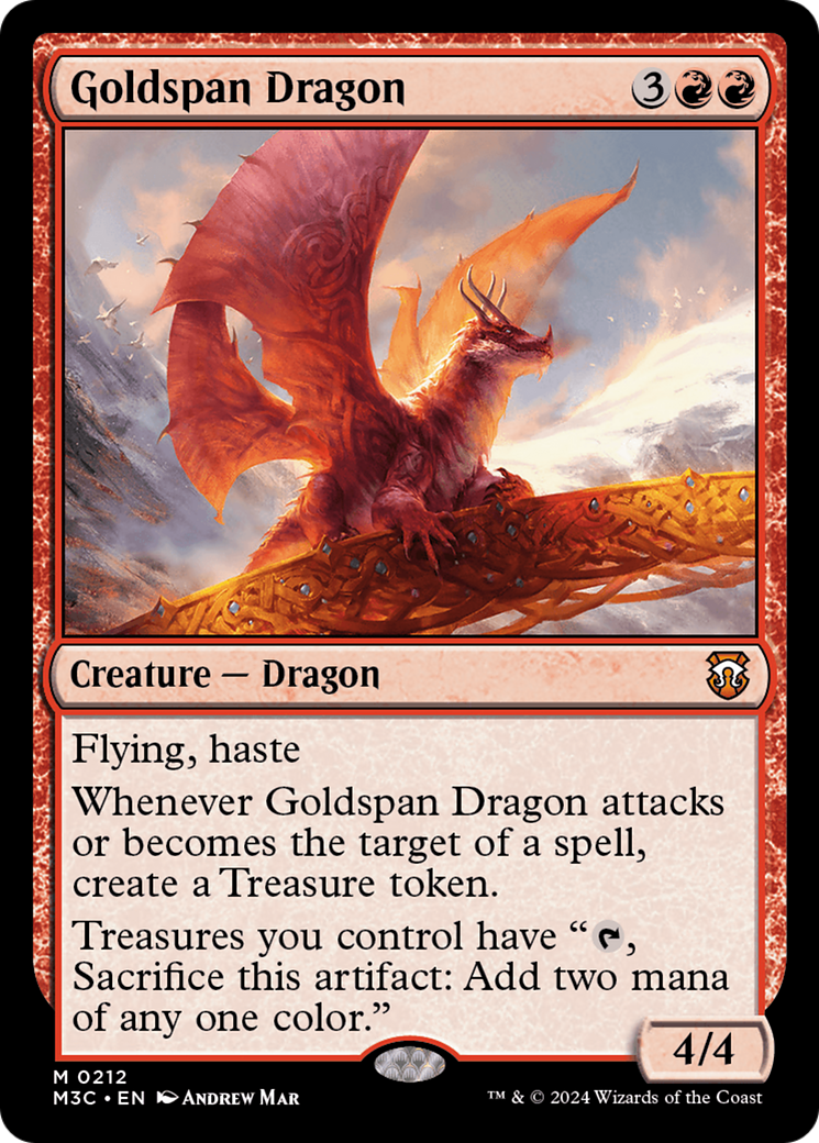 Goldspan Dragon [M3C - 212]
