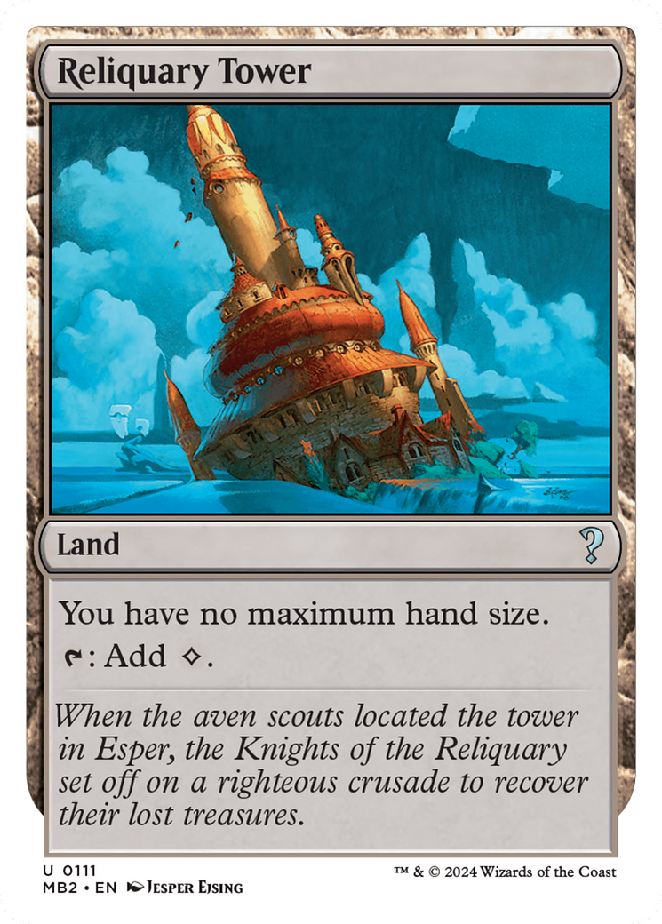 Reliquary Tower (White Border) [MB2 - 111]