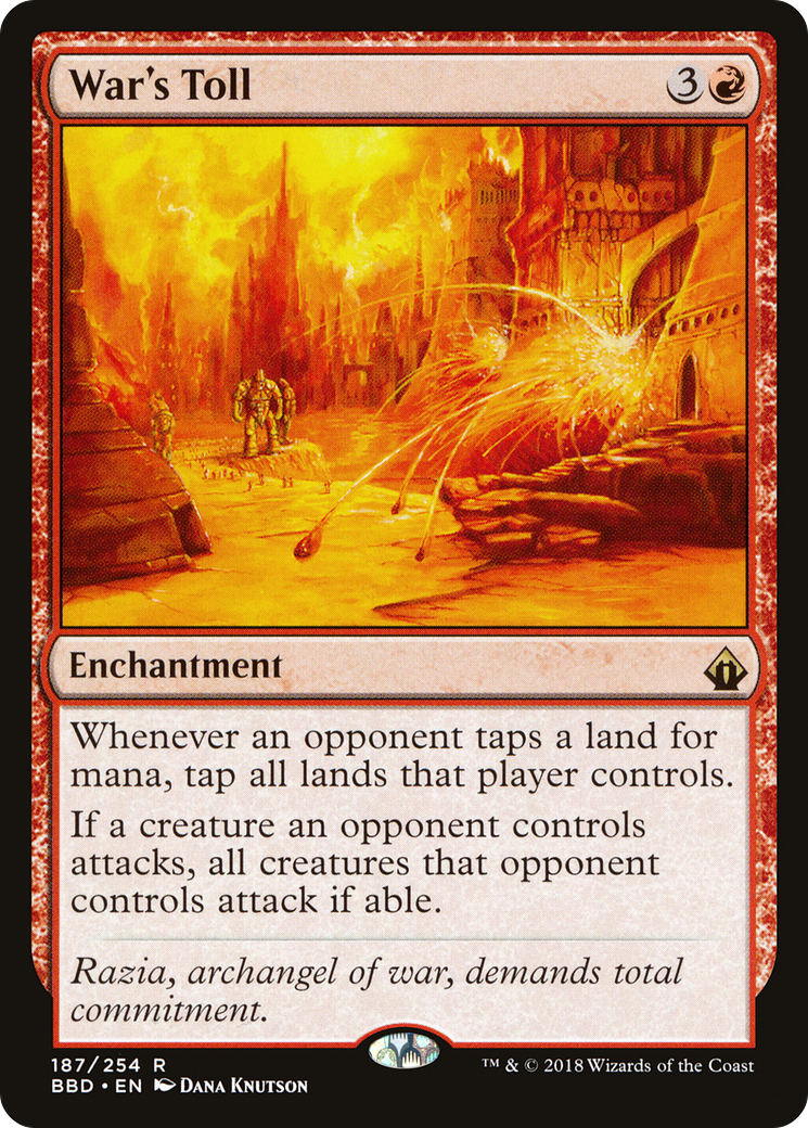 War's Toll [BBD - 187]