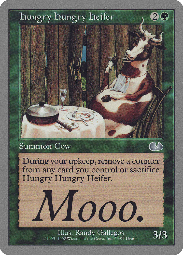 Hungry Hungry Heifer [UGL - 63]