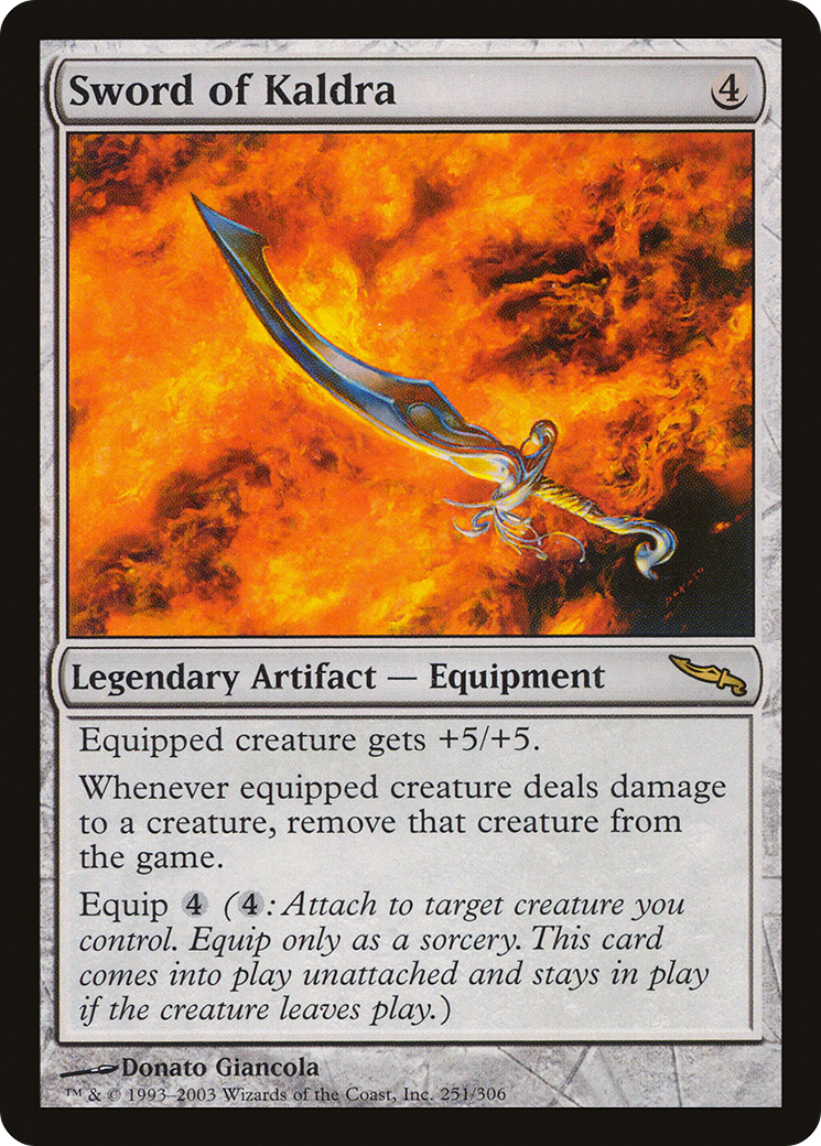 Sword of Kaldra [MRD - 251]