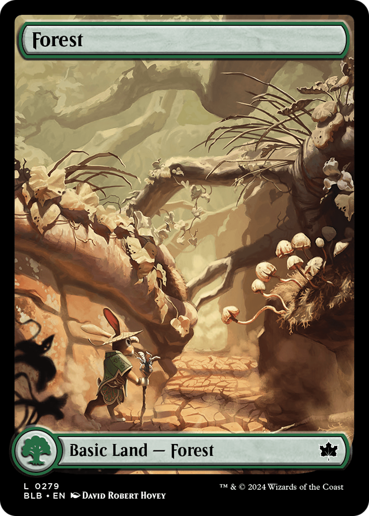 Forest (0279) (BLB-279) - Bloomburrow Foil